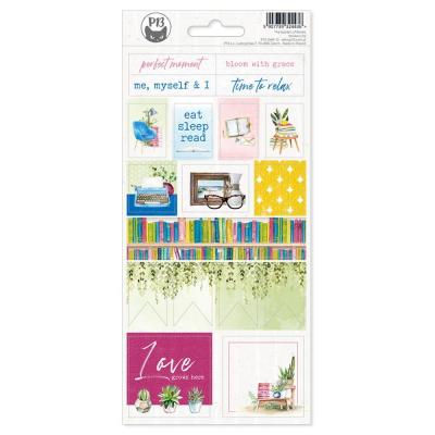 Piatek13 The Garden Of Books Sticker - Labels